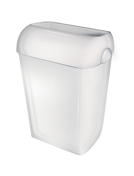 Cubo de basura All Care PlastiQline 23 litros plástico abierto blanco, 5651