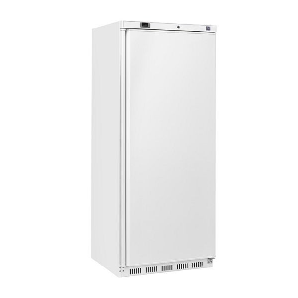 Frigorífico Gastro-Inox blanco ABS 600 litros refrigeración estática con ventilador, Gastronorm 2/1, 201.006