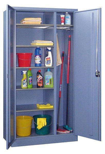 Gabinete de puerta batiente PAVOY (gabinete de suministros de limpieza), 31313-100-500