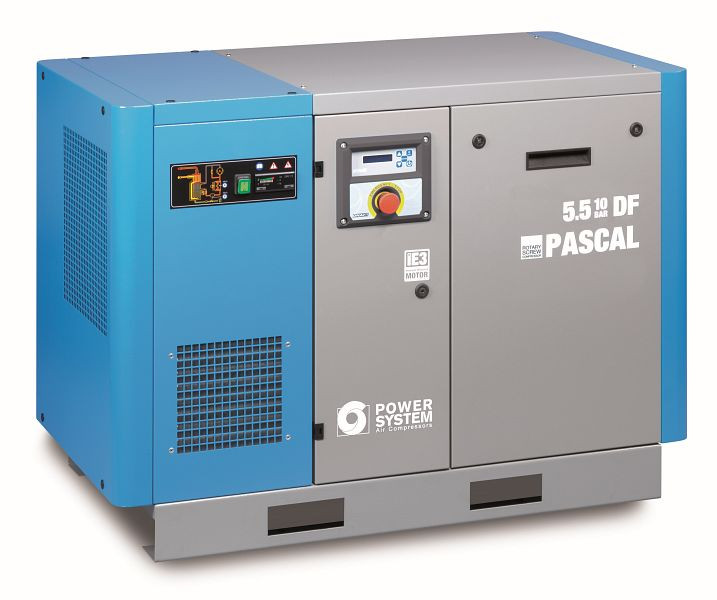 POWERSYSTEM IND industria de compresores de tornillo con secador, sistema de alimentación PASCAL 3 - 10 bar, 20140902