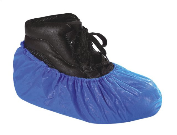 Cubrezapatos desechables teXXor, color: azul, bolsa, paquete de 20 unidades, 4650