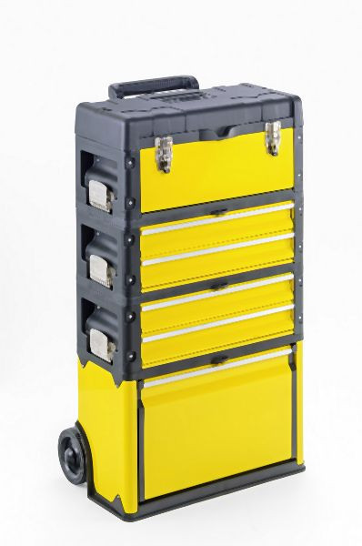 Carro de herramientas Metra, 4 compartimentos 1k.2.2.1 amarillo, 10510