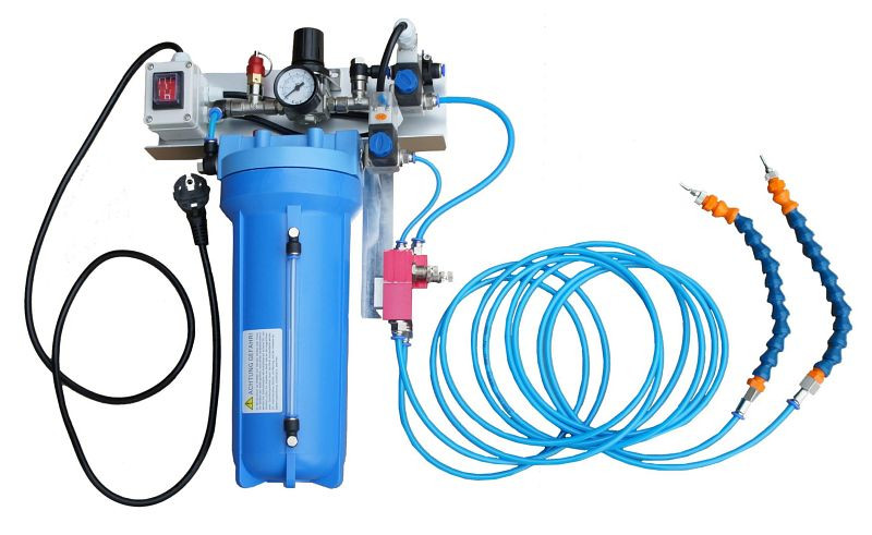 Sistema de lubricación DYNACUT cantidad mínima de lubricación MDE-DL, lubricación por gotitas, 1-154