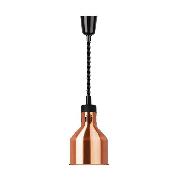 Lámpara de calor extensible Buffalo con acabado de cobre, DR757