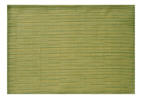 APS mantel individual - verde, 45 x 33 cm, PVC, banda estrecha, paquete de 6, 60528
