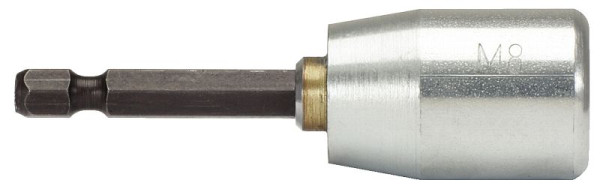 KS Tools Destornillador de suspensión magnético de 1/4", M8, 122.3008