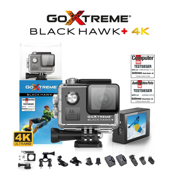 Cámara de acción GoXtreme 4K Black Hawk+, 20137