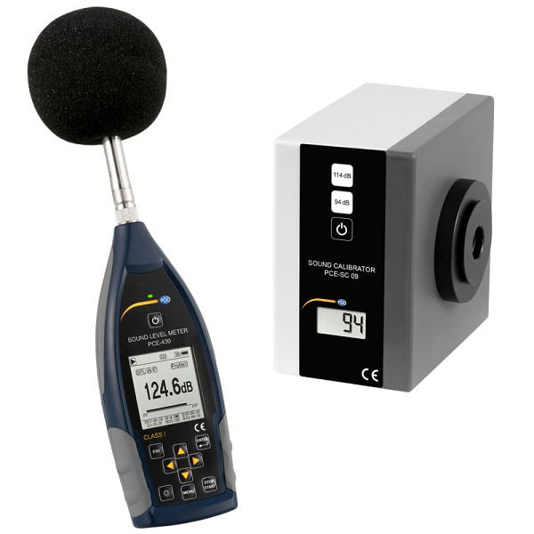 Medidor de ruido PCE Instruments, PCE-430-SC 09