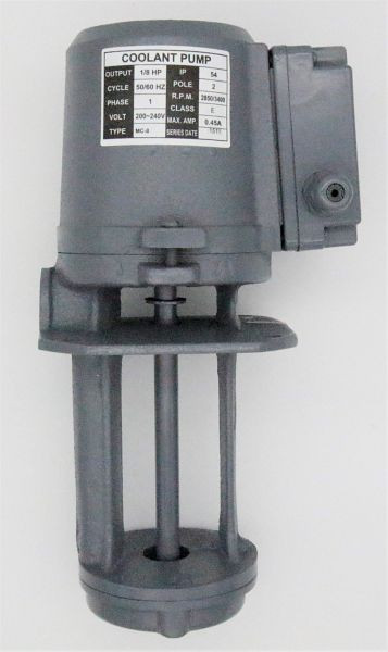 Bomba de refrigerante ELMAG 1/8 HP, 230 voltios, para sistema de refrigeración 9 l, 9106078