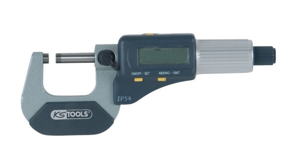 KS Tools micrómetro exterior, 25-50 mm, 300.0581
