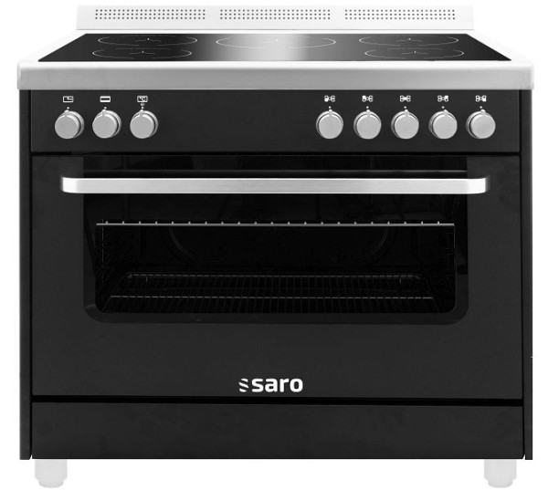 Cocina de inducción Saro + horno eléctrico TS95IND61N negro, 331-1205