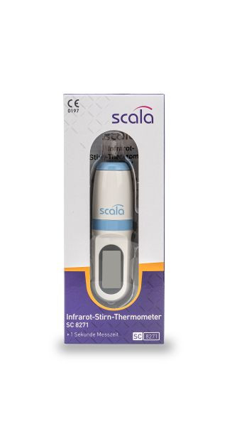 Termómetro infrarrojo frontal Scala SC 8271, 01487