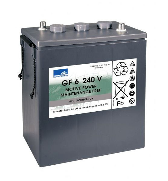 Batería EXIDE GF 06240 V, tracción dryfit, absolutamente libre de mantenimiento, 130100004