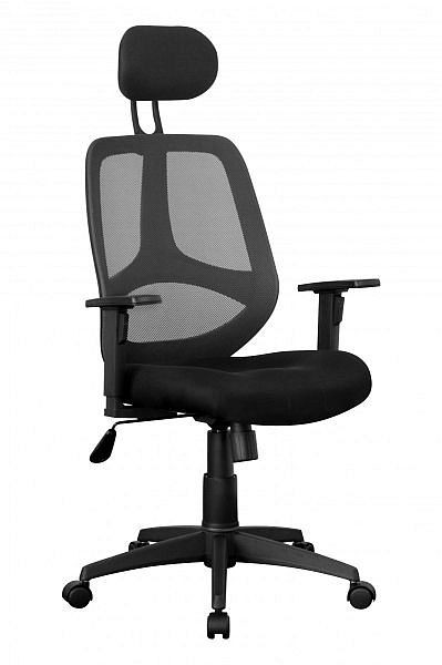 Funda de tela para silla de oficina Amstyle negra, SPM1.206