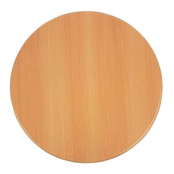 Tablero de mesa redondo Bolero madera de haya 60cm, GG642