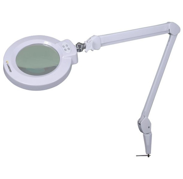 Lumeno 824XPRO Lámpara de aumento LED, regulable, conmutación de segmentos, carcasa metálica, 5 dpt, PU: 4 piezas, 8245Pro