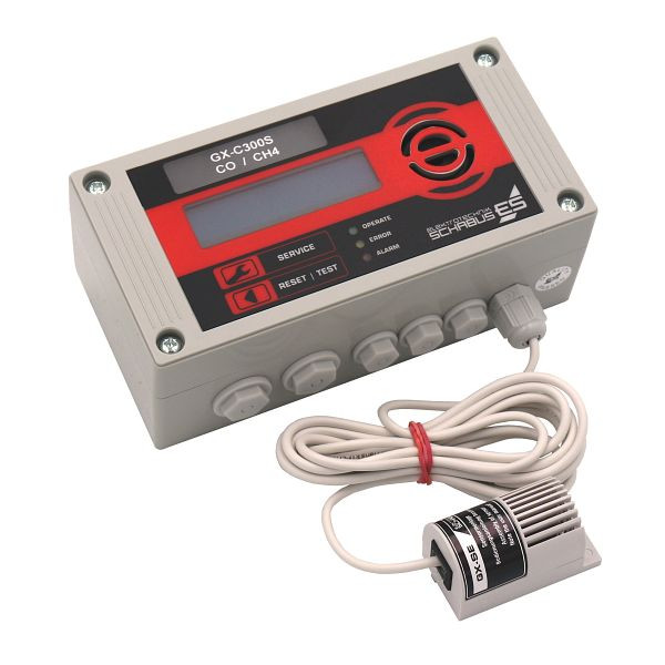 Sensor Schabus GX-C300S, dispositivo de doble función para CO y gas, 300265