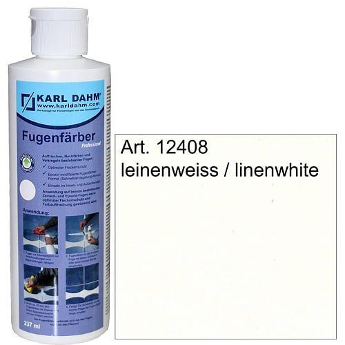 Karl Dahm juntas color lino blanco, 12408