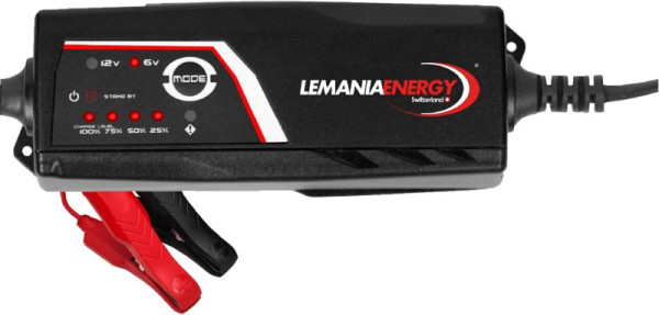 Cargador Lemania Energy 6/12V - 1.1A 15 x 6 x 37,5 cm, LE61211