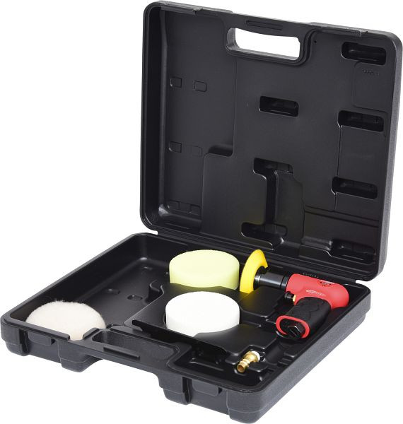 KS Tools Juego de mini pulidora de aire comprimido de 1/4", 5 piezas, 515.5120