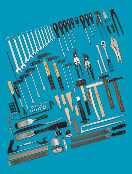 Surtido de herramientas HAZET, número de herramientas: 77, 0-1900/77