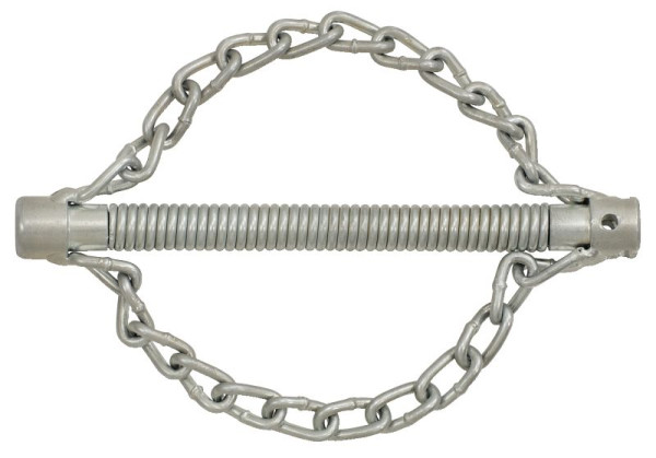 KS Tools Cabezal lanzador de cadena con cadena lisa, 2 cadenas diámetro 30mm, 16mm, 900.2185