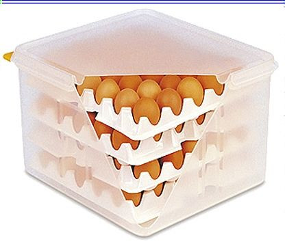 Caja para huevos Contacto 2/3, 8 compartimentos, 8033/023