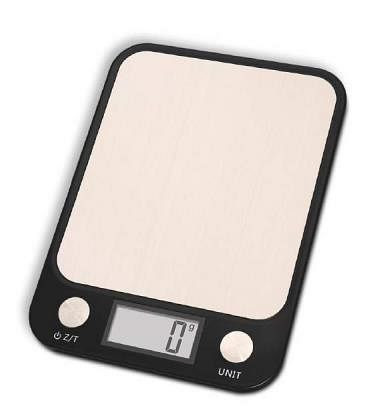 Báscula de cocina Saro digital placa acero inoxidable 5kg 4797, 484-1085