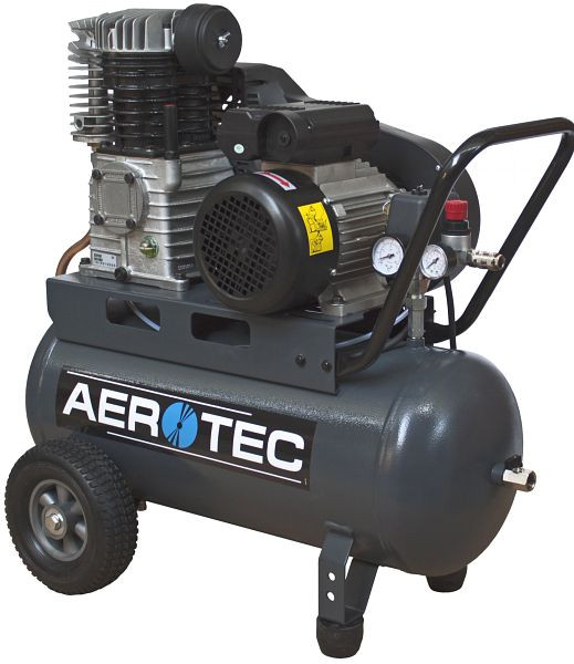 Compresor de pistón de aire comprimido AEROTEC lubricado con aceite 230 voltios, 2013281