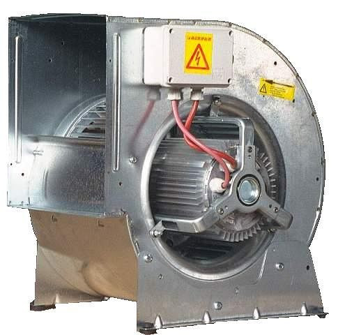 Ventilador centrífugo AIRFAN aspiración doble con motor cerrado IP44, 28,6 kg, 3~230/400 V: 1,1 kW 900 rpm, AL12/12-1.5T