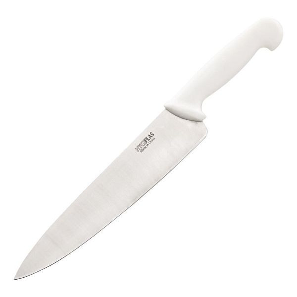 Cuchillo cocinero Hygiplas 25cm blanco, C879