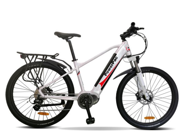 Bicicleta eléctrica PowerPac bicicleta de montaña de motor medio 27,5&quot; modelo 2021, MB2022