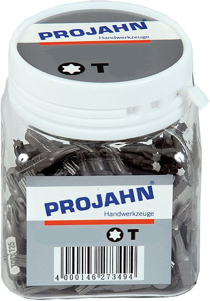 Broca Projahn 1/4 &quot;L25 mm TX T20 paquete de 100, 2733-100