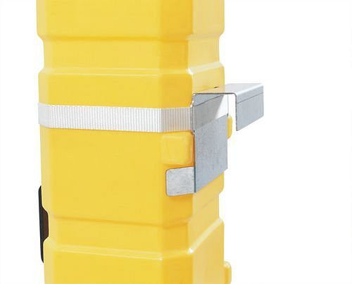 Soporte de suspensión con correa DENIOS para caja de tubos fluorescentes, 170-972