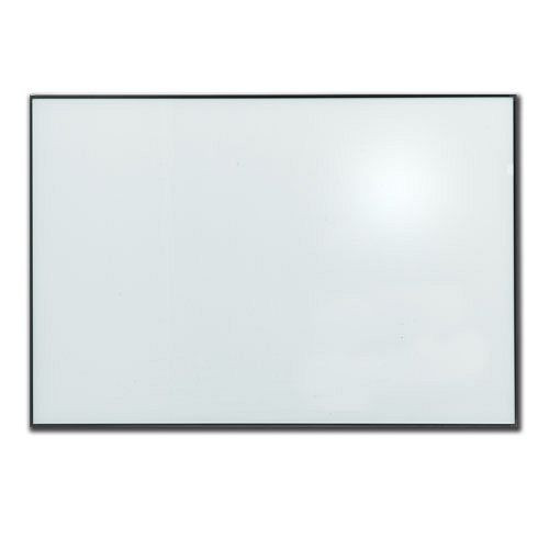 Pizarra de vidrio Twinco, 900 x 600 mm, marco negro, 5621-2
