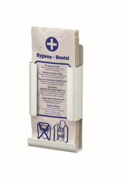Soporte para bolsas higiénicas All Care MediQo-line blanco (bolsas de papel), 8270
