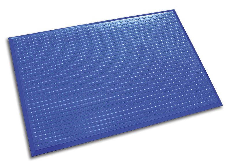 Ergomat Infinity Smooth Blue sala limpia + alfombra antifatiga, largo 780 cm, ancho 90 cm, INS90780-B
