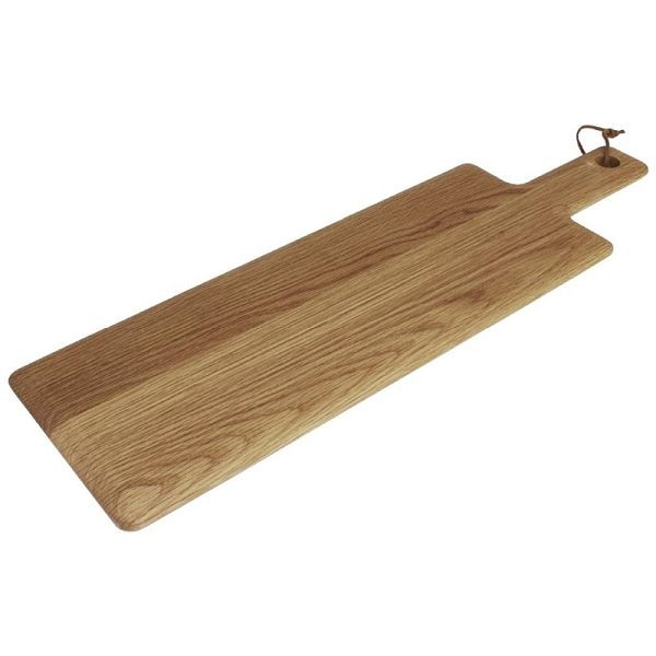 Mesa de servicio OLYMPIA de madera de roble con mango 11,5 x 40 cm, GM309