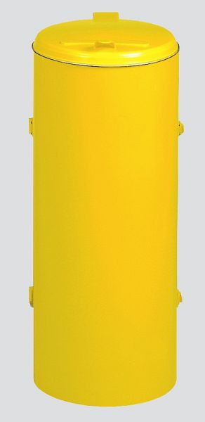 Colector de residuos compacto VAR junior con puerta batiente, amarillo, 1017