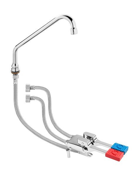 Grifo Saro con pedal - set agua fría/caliente modelo THEA, 457-1025