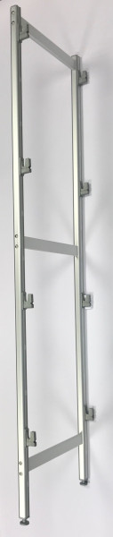 Panel lateral de aluminio Saro para 373 profundidad / altura 1700 mm, 480-1305