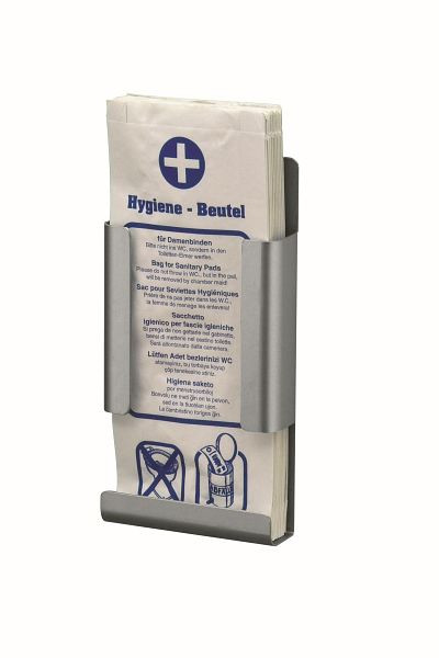 Portabolsas higiénicas All Care MediQo-line de aluminio (bolsas de papel), 8265