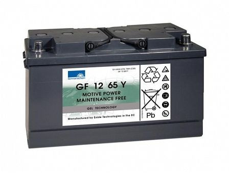 Batería EXIDE GF 12065 YO, absolutamente libre de mantenimiento, 130100027