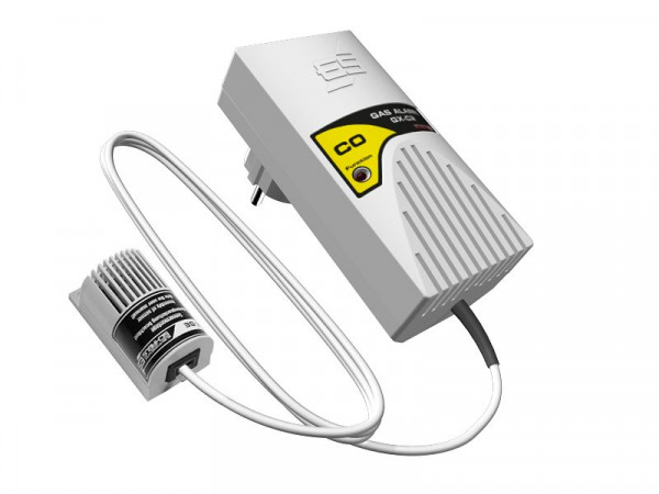 Alarma de gas Schabus GX-C2, sensor externo de CO y humo, 300225