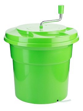 Ensaladera Contacto 25 litros, verde (volumen útil 20 litros), 1343/027