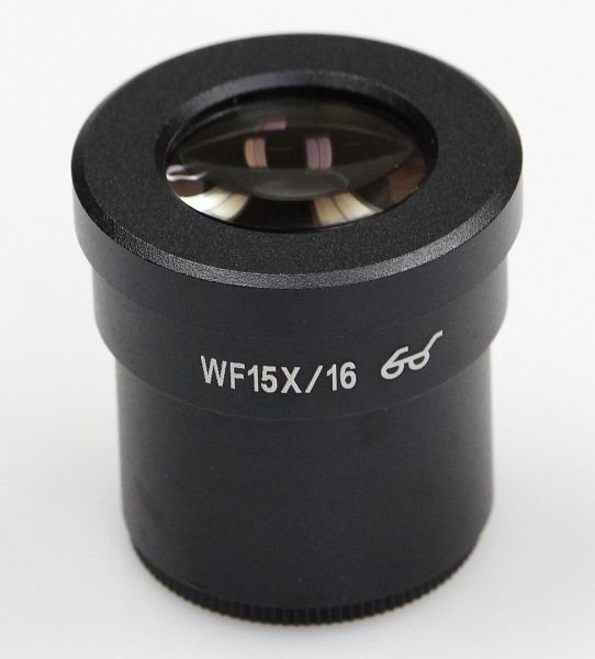 Ocular de óptica KERN HWF 15x / Ø 15 mm Punto de mira alto, OZB-A4632