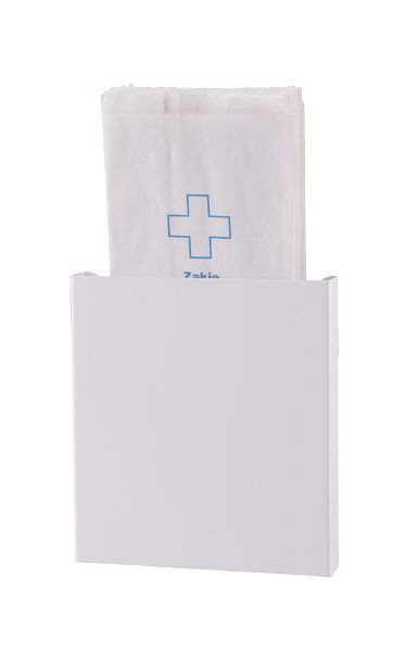 All Care Dutch Bins Soporte para bolsas sanitarias Acero inoxidable Blanco (Bolsas de papel), 13060