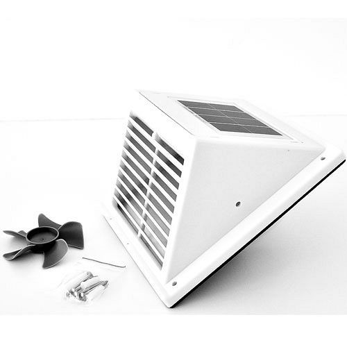 Kit de ventilador solar Phaesun Fresh Breeze White, 380124