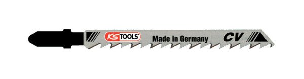 Hoja de sierra de calar KS Tools, CV, 100 mm, 4 mm, T101D, paquete de 5, 129.3103