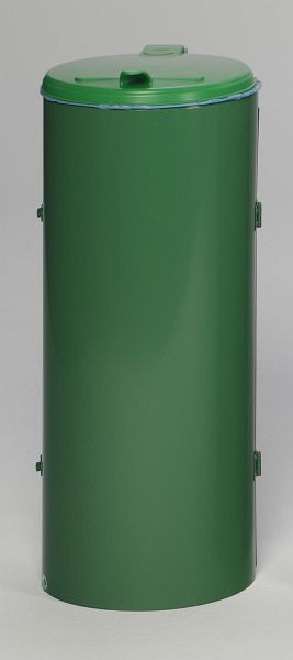 Colector de residuos compacto VAR junior con puerta batiente, verde, 1002